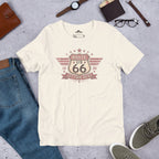 Get Your Kicks At Route 66 Roadtrip T-Shirt - Snappy Mood