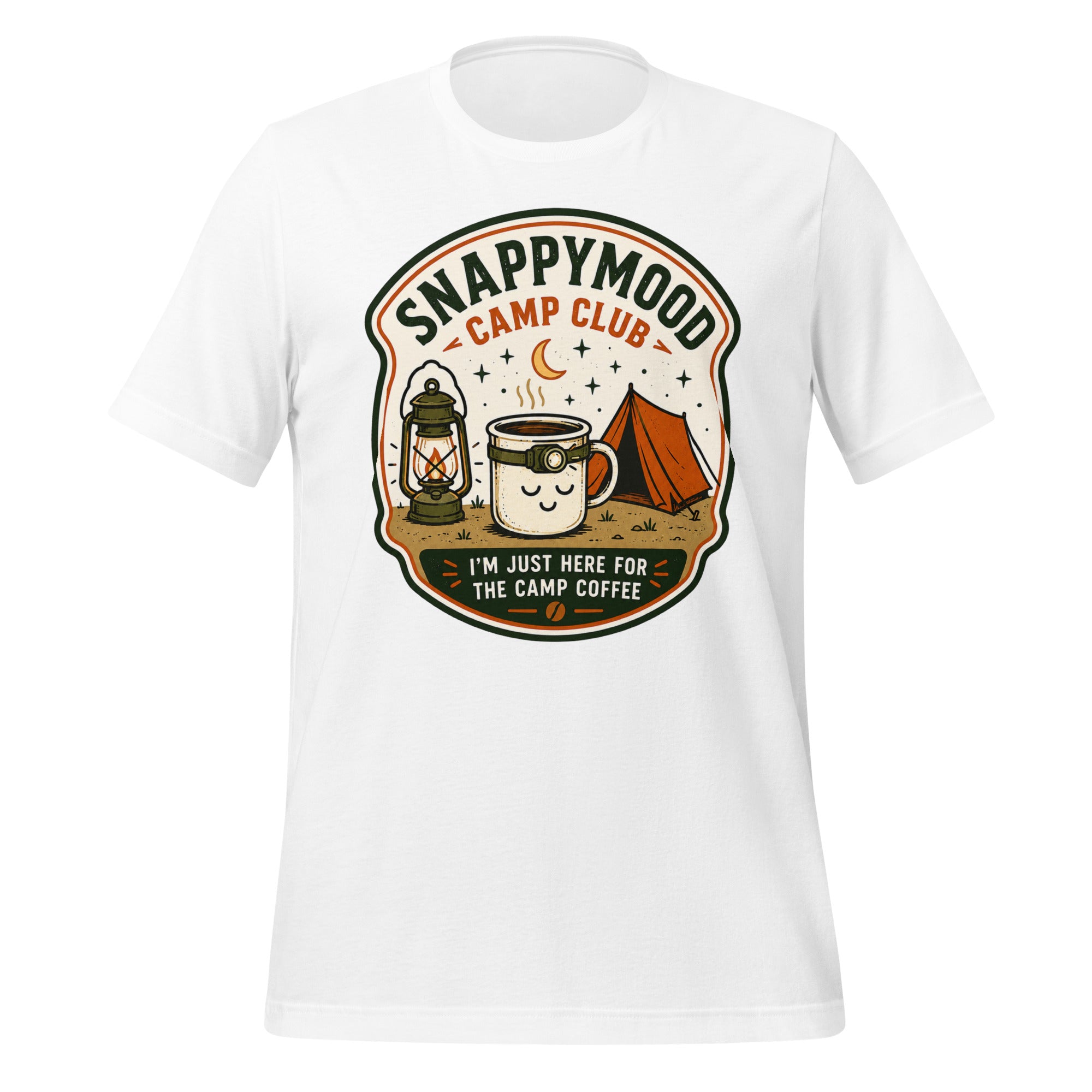 Snappy Mood Camp Club Camping T-Shirt - Snappymood