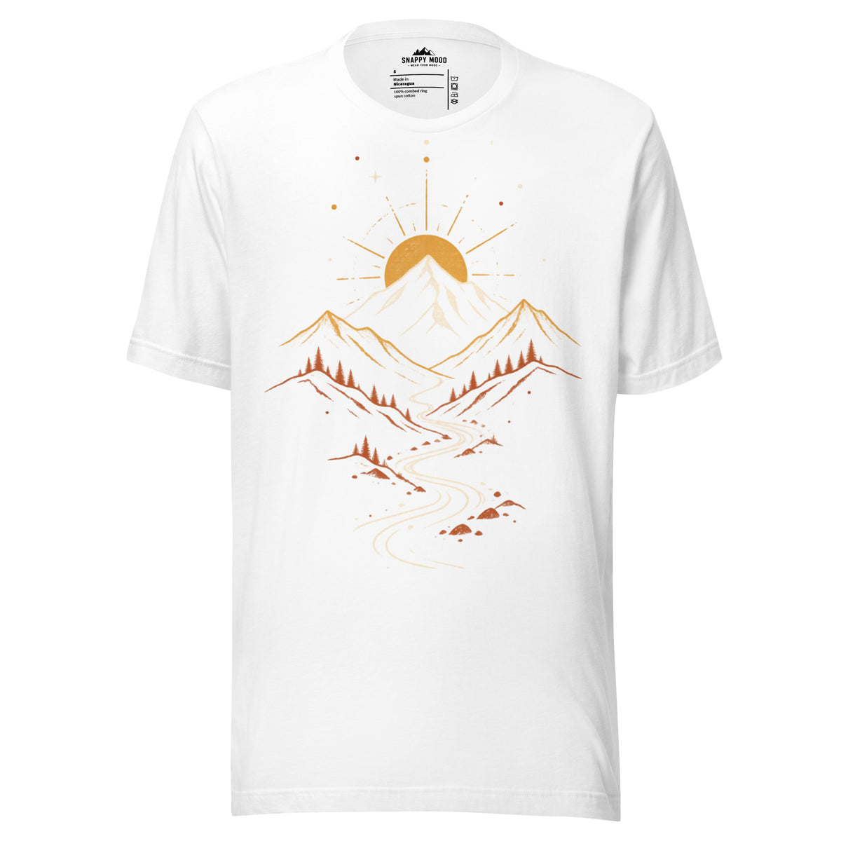 Chasing Peaks And Sun T-Shirt - Snappy Mood
