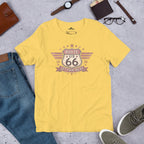 Get Your Kicks At Route 66 Roadtrip T-Shirt - Snappy Mood