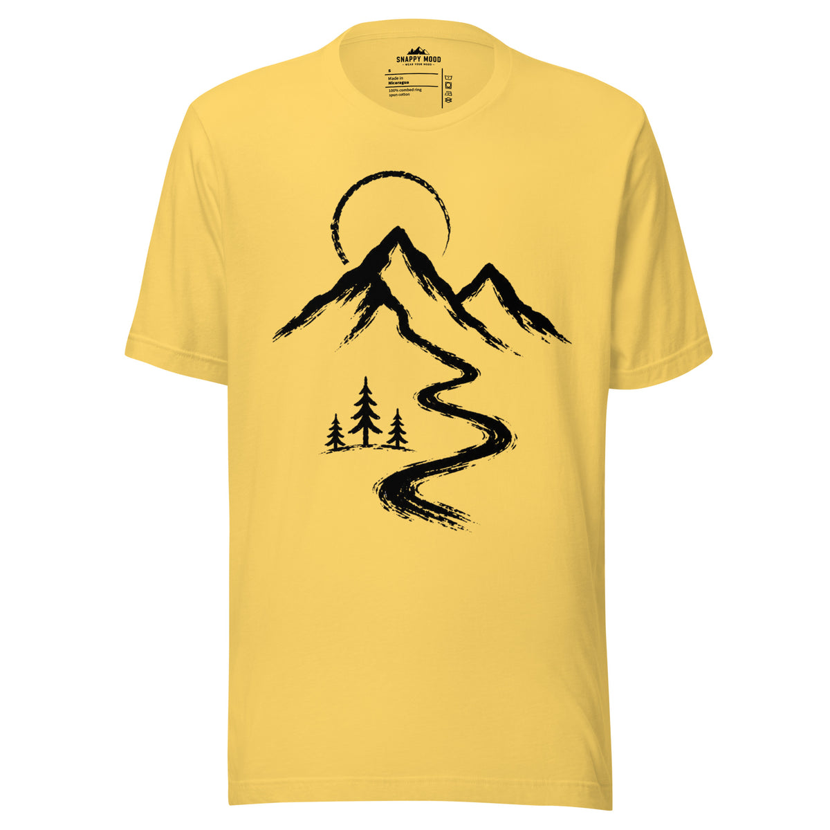Mountain Peaks And Pines T-Shirt - Snappy Mood